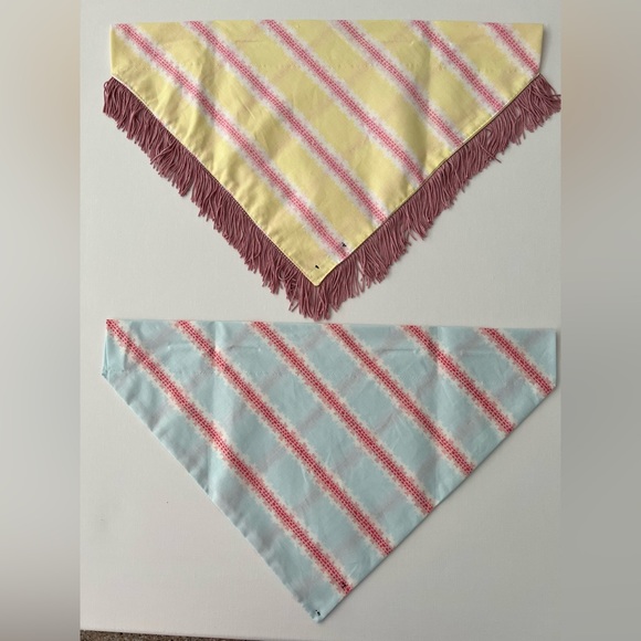 Designer Set of 2 Bandana’s… New - Picture 3 of 6